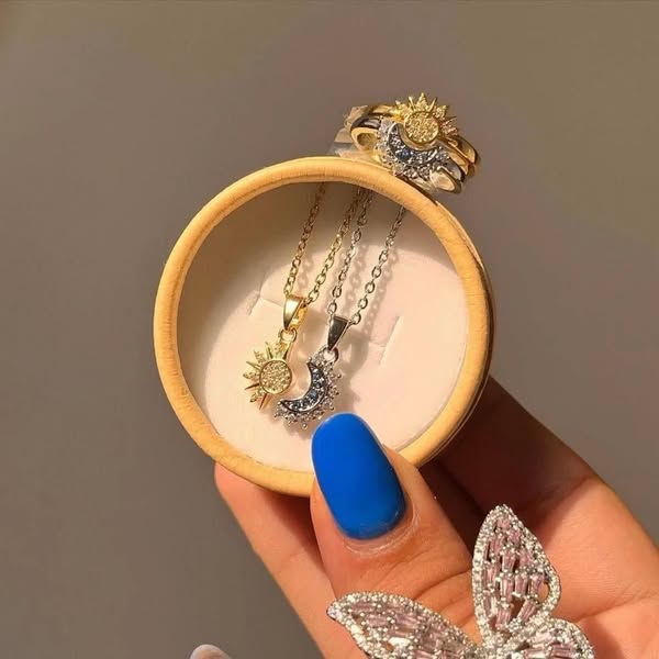 Set Sol & Luna – Anillos y Collares